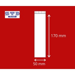 Sachet ZIP 50 x 170 mm 50 microns par 1000