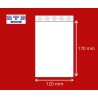 Sachet ZIP 120 x 170 mm 50 microns par 1000