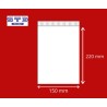 Sachet ZIP 150 x 220 mm 50 microns par 1000