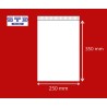 Sachet ZIP 250 x 350 mm 50 microns par 1000