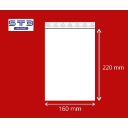 Sachet ZIP 160 x 220 mm 90 microns par 1000