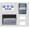 Sachet ZIP Bandes 120 x 170 mm PE 90microns PAR 1000