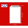 SACHET AVEC BANDE ADHESIVE 110 x 220 mm 35 microns PAR 1000