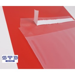 SACHET AVEC BANDE ADHESIVE PERMANENTE 250 x 350 mm PE 70 microns par 1000