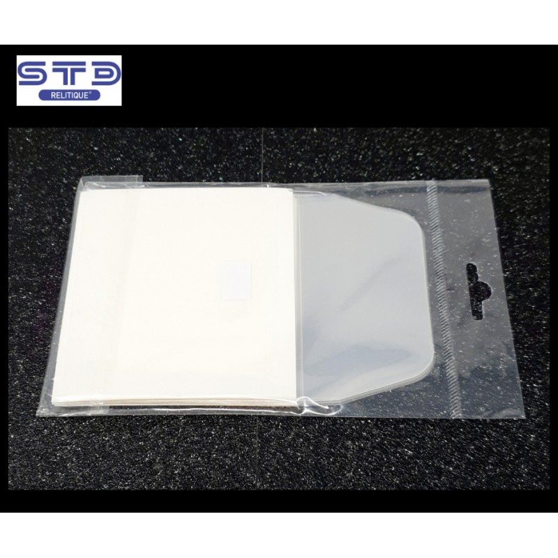 20 Sachet Protections Adhésif Notice Jeux Super Nintendo SNES N64 Manual Sleeve