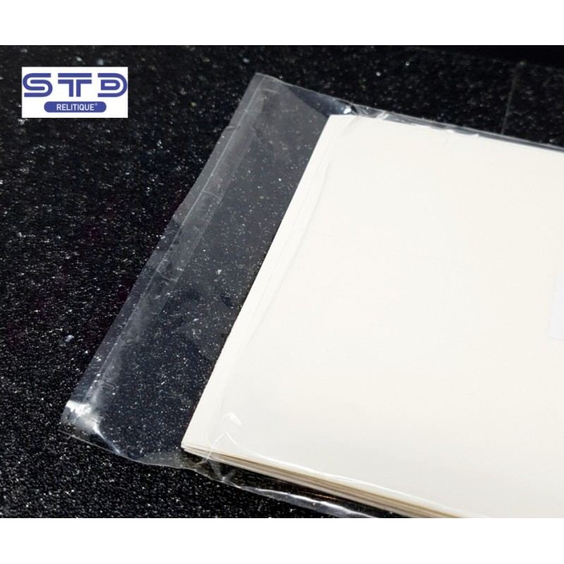 Sachets Cadeaux 35x50cm 100 Pochettes Transparentes Pour Vêtements 35x50+5cm - Avec Rabat Autocollant Emballage Professionnel