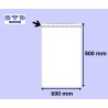 SACHET PLAT 600 x 800 mm PE 50 microns les 1200