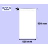 SACHET PLAT PE 100 microns 600 x 900 mm le 1000