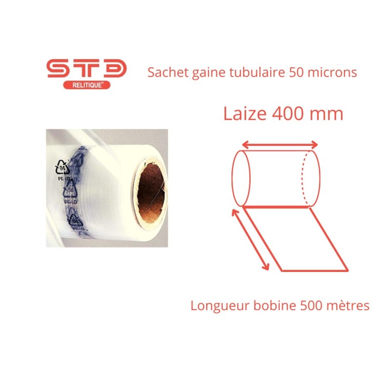 Petit sachet plastique transparent - 70 x 100 mm - 50 µ