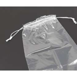 Sachet avec cordon 250 x 320 mm PE 50 microns PAR 1000