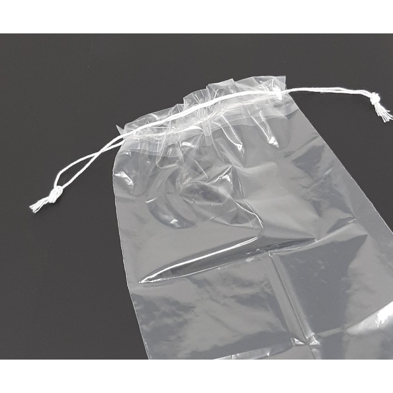 Sac plastique plat polyéthylène à fermeture adhésive 220 x 310mm