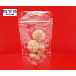 SACHET Transparent PET/PE Ouverture ZIP et Thermoscellable 160 x 270 mm/1000