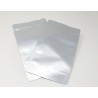 SACHET PET/PE/ALU ARGENT Ouverture ZIP et Thermoscellable 85 X 140 mm PAR 1000