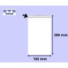 SACHET PLAT PP40microns 160 x 300 mm le 1000