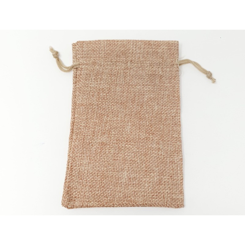 Sac Cadeau TISSUS TOILE DE JUTE 100 x 150 mm PAR 10