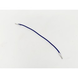 Élastique bleu marine  rond embout métal par 200