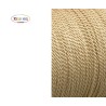 CORDE  EN BOBINE DOUBLE TORSADEE BEIGE