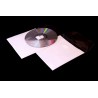6832 - POCHETTE ADHESIVE CD-DVD 127 X 127 MM A RABAT PAR 100