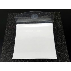 6832 - POCHETTE ADHESIVE CD-DVD 127 X 127 MM A RABAT PAR 100