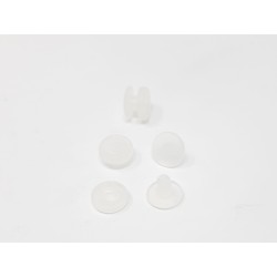 RIVET PLASTIQUE TRANSPARENT 3 MM PAR 1000