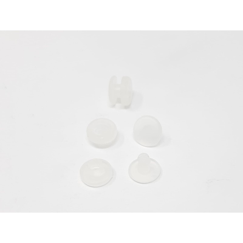 RIVET PLASTIQUE TRANSPARENT 3 MM PAR 1000