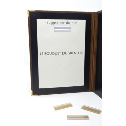 Baguette  de serrage adhésive longueur 45 mm par 100