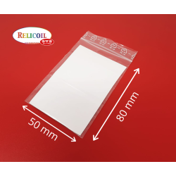 Sachet ZIP 50 x 80 mm 50 microns par 1000