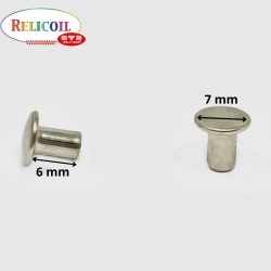 Rivet métal pour machine tige de 6 mm par 1000