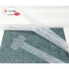 Tige cross pliable merchandising 12 crochets par 25