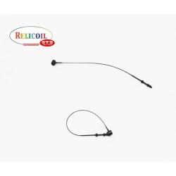 Lien nylon noir avec fermoir par 5000