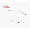 Lien nylon noir avec fermoir par 5000