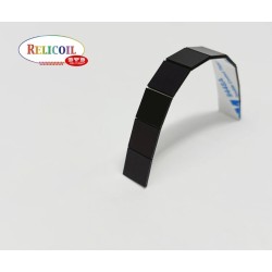 PLAQUE MAGNETIQUE CARRE ADHESIVE PAR 100