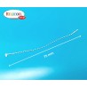 lien translucide nylon à boules avec fermoir par 1000
