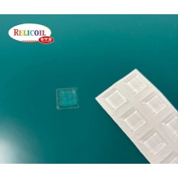 Butée auto adhésive transparente trapèze par feuille