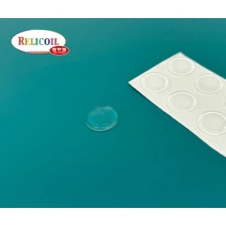 Pastille adhésive transparent amortisseur par feuille