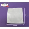 POCHETTE  ADHESIVE 126 X 126 MM FORMAT ROND CD/DVD AVEC RABAT PASTILLE ADHESIVE PAR 100