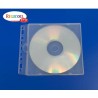 Boîte de rangement souple ultra plate pour CD-DVD pour classeur par 5