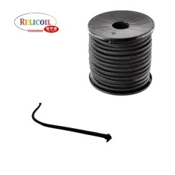 ELASTIQUE NOIR 10 MM BOBINE DE 20 METRES