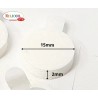 Pastille adhésive double face en mousse épaisseur 2 mm