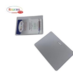 PORTE BADGE RIGIDE CARTE DE VISITE - PAYSAGE 70X90 MM PAR 50