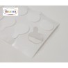 copie de Pastille adhésive Double Face Acrylique Diamètre 20mm épaisseur 1 mm par 1000