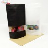 SACHET KRAFT BLANC A FENETRE Ouverture ZIP et Thermoscellable PAR 1000
