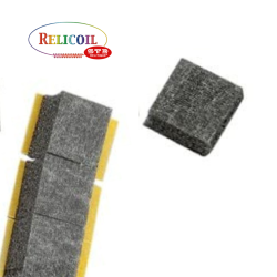 Amortisseur adhésif double face pad 10x10mm en mousse PE par 100