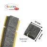 Amortisseur adhésif double face pad 10x10mm en mousse PE par 100