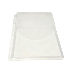 POCHETTE  PLAN PERFOREE A4 A SOUFFLET GRANDE CAPACITE PAR 10