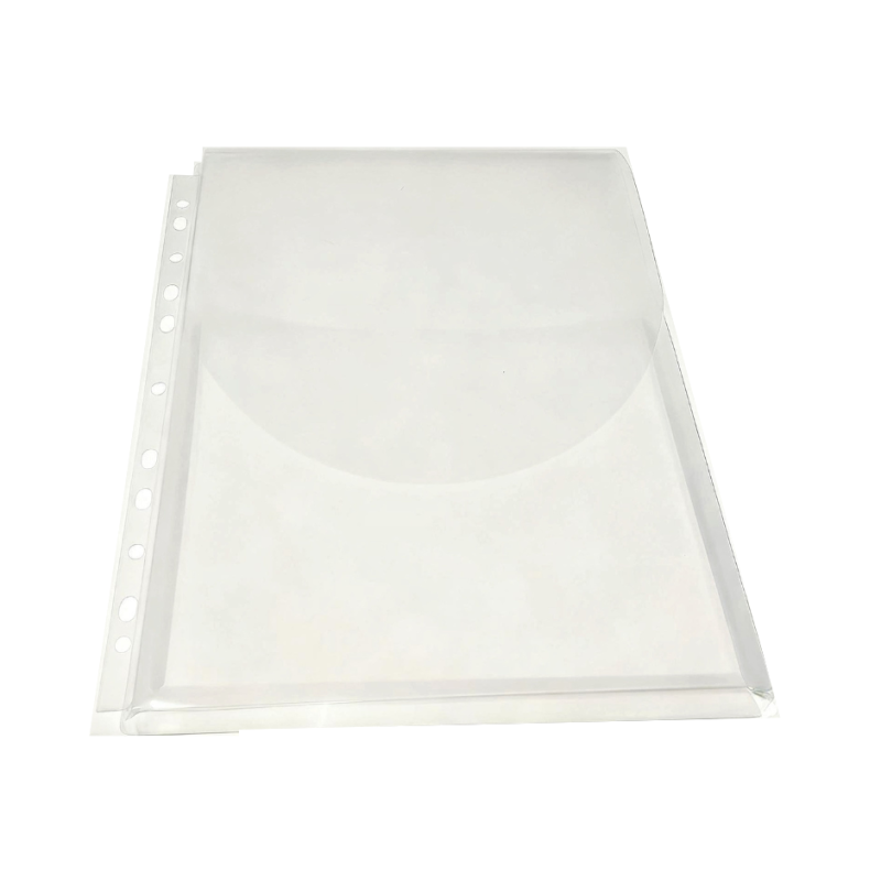 POCHETTE  PLAN PERFOREE A4 A SOUFFLET GRANDE CAPACITE PAR 10