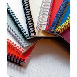 Reliure spirale plastique A 3 vert pistache