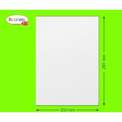 Couverture PP Transparent Strié 30/100eme A4