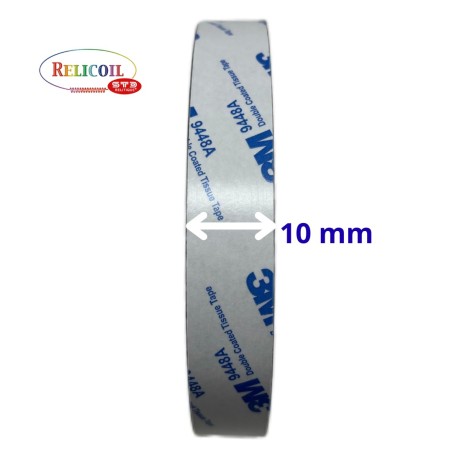 Aimant anisotrope force 80g/cm2 largeur 10mm Epaisseur 1mm rouleau adhésif 30m