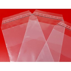 SACHET AVEC BANDE ADHESIVE 500 x 700 mm PE 50 microns par 100